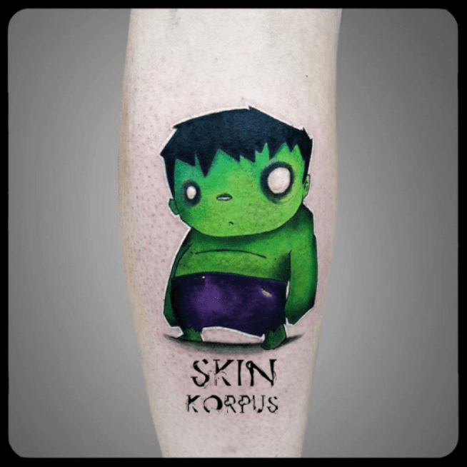 100 Incredible Hulk Tattoos For Men  Gallant Green Design Ideas