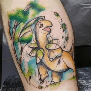 Bayleef tattoo #Pokemon #grass 