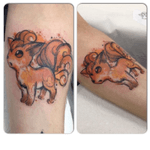 Vulpix tattoo #fox #pokemon #fire 