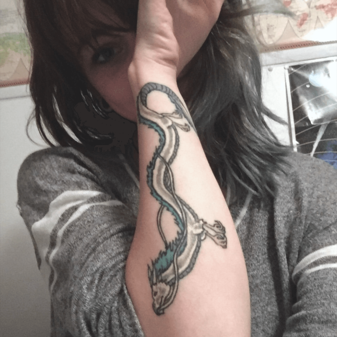 Big Fish Tattoo  Are you in the market for a Haku dragon from Spirited Away  Marianna is dying to do it so it her up karmarianna   Facebook