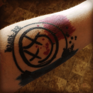 Blink-182 tattoo done by Jennifer Strand
