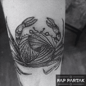 #fappartak #tattoo #ink #art #sea #crab #painterlystyle 