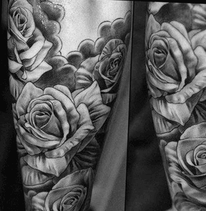 Rose half sleeve