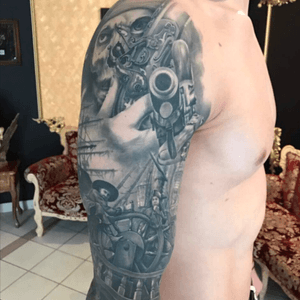  Pirat sleeve healed ##venomtattoosupply #lithuanianirons #inkjecta #kwadrontattoogallery #backpiecetattoo #inprogress #art  #blackandwhite #blackandgreytattoo #skull #inkstagram #bnginksociety #tattoodo #tattooartist #ink #sullenartcollective #tattoo #tattooed #tattooistartmag #inked #inksav #skinartmag #inkedmag #tattoolife #inkfreakz #ornaments #tattooartist #tattooart #tattooofinstagram #tattoooftheday