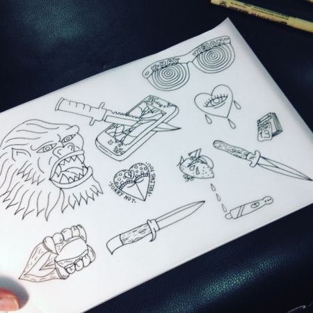 Flash tattoo