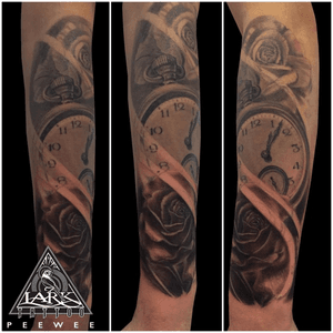 Tattoo by Lark Tattoo artist PeeWee.See more of PeeWee's work here: http://www.larktattoo.com/long-island-team-homepage/peewee/.. . . .#rose #rosetattoo #pocketwatch #pocketwatchtattoo #blackandgraytattoo #blackandgreytattoo #bng #bngtattoo  #tattoo #tattoos #tat #tats #tatts #tatted #tattedup #tattoist #tattooed #inked #inkedup #ink #tattoooftheday #amazingink #bodyart #tattooig #tattoosofinstagram #instatats  #larktattoo #larktattoos #larktattoowestbury #westbury #longisland #NY #NewYork #usa #art #peewee