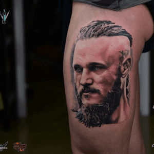 Gorsky Tattoos #tattoo #tattoodo #tattoos #ink #inked #london #chelsea #cosmos #face #realistic #realism #color #portrait #ragnar #vikings #bng #bnginksociety #skinart_mag #skinartmag 