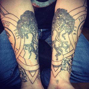 Tree of life viking tattoos