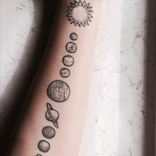 galaxy tattoo tumblr
