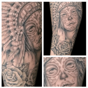 Tattoo by Lark Tattoo artist/owner Bruce Kaplan. #blackandgrey #blackandgray #graywash #bng #bngink #bnginksociety #rise #nativeamerican #woman #female #dayofthedead #diasdelosmuertos #headdress #indianheaddress #portrait #brucekaplan #owner #artist #ownerartist #artistowner #LarkTattoo #LarkTattooWestbury #NY #BestOfLongIsland #VotedBestOfLongIsland #BestOfNYC #VotedBestOfNYC #VotedNumber1 #LongIsland #LongIslandNY #NewYork #NYC #TattoosEvenMomWouldLove #NassauCounty #tattoo #tattoos #tat #tats #tatts #tatted #tattedup #tattoist #tattooed #tattoooftheday #inked #inkedup #ink #tattoooftheday #amazingink #bodyart