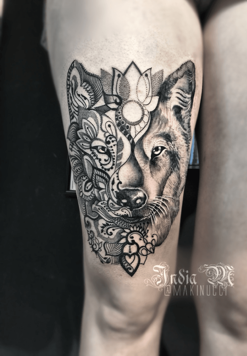 25 Of The Best Wolf Tattoos You Have Got To See  We Love Wolves Blog