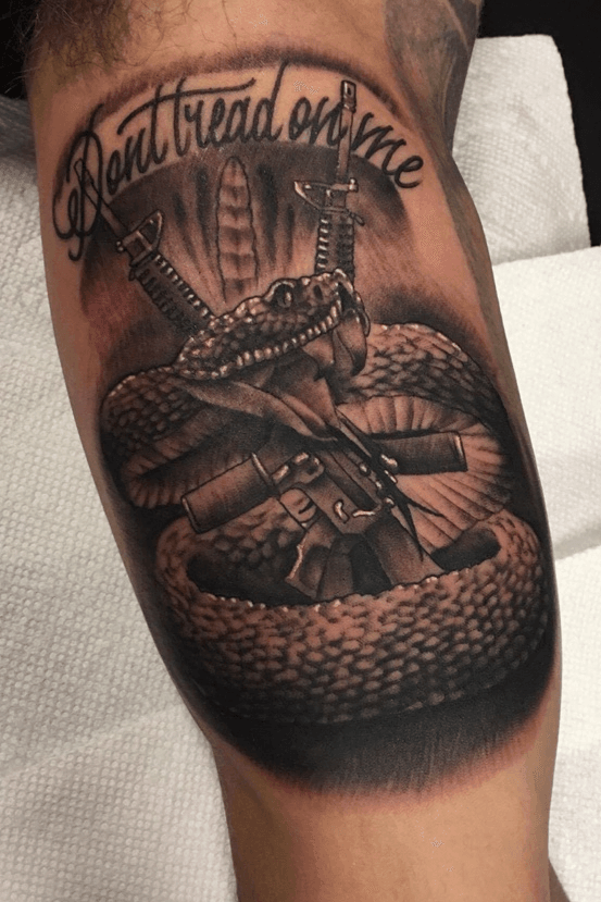 40 Dont Tread On Me Tattoo Designs For Men  Liberty Ink  Tattoo designs  men Tattoos I tattoo