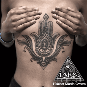 Tattoo by Lark Tattoo artist Heather Martin-Owens See more of Heather's work: http://www.larktattoo.com/long-island-team-homepage/heather/ #hamsa #hamsatattoo #hamsahand #hamsahandtattoo #HandofFatima #HandofFatimatattoo #Fatima #Fatimatattoo #blackandgraytattoo #blackandgreytattoo #bng #bngtattoo #femaleswithtattoos #tattooedwomen #chesttattoo #tattoo #tattoos #tat #tats #tatts #tatted #tattedup #tattoist #tattooed #tattoooftheday #inked #inkedup #ink #tattoooftheday #amazingink #bodyart #tattooig #tattoosofinstagram #instatats #larktattoo #larktattoos #larktattoowestbury