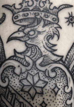 Woodcut style by tattoo artist WELT