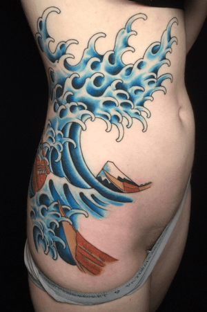 Personal interpretation of the great wave