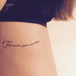 #toutarrivepouruneraison #everythinghappensforareason #tattoo #tattoostory #tattoostagram #instatattoo #quoteoftheyear 