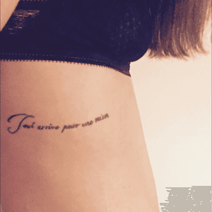 #toutarrivepouruneraison #everythinghappensforareason #tattoo #tattoostory #tattoostagram #instatattoo #quoteoftheyear 