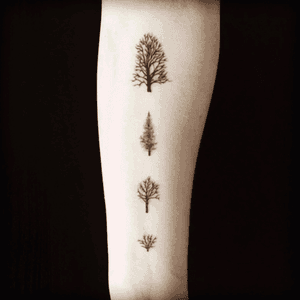 🌲 #tattoo #nature
