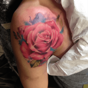 Tatuaje #tattoo #tattoomex #rose 