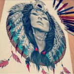 #woman #nativeamerican #portrait 
