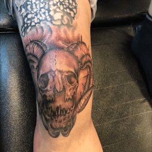 Satanic skull made by Gerson #GNIOUSINK Tiel Holland