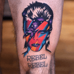 #rebelrebel #davidbowie #ziggystardust #color #stars #thedavidcote @thedavidcote #portrait 