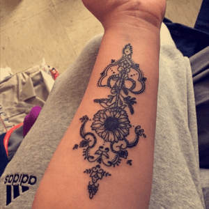 A hand drawn tattoo by tia stroop 