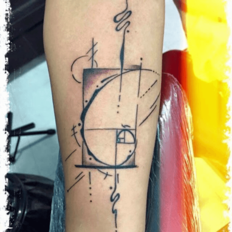 Dave Stroup on Twitter My golden ratio tattoo was published in a math  textbook AMA httptcoxCtWXUpy3j  Twitter
