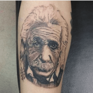 Albert Einstein portrait #portrait #einstein #portraits #blackandgray #ciscosart #ciscotah2 #apprentice #lasvegasartist #lasvegasart 