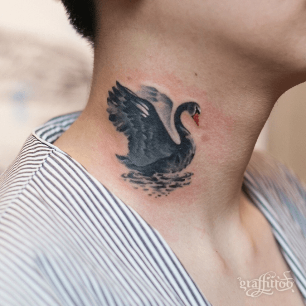 Tattoo uploaded by graffittoo • black swan :) • Tattoodo