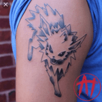 Jolteon tattoo #electric #pokemon 