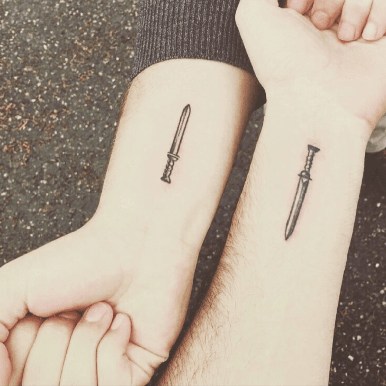 Little Sword Tattoo  InkStyleMag