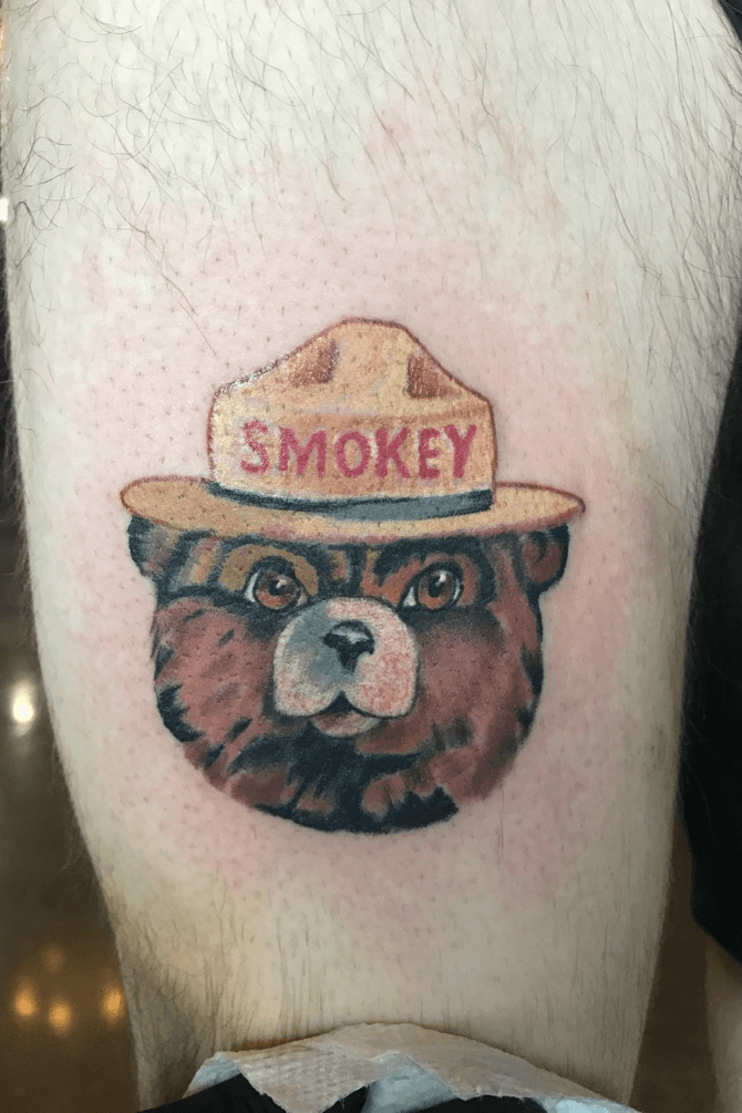 Smokey Bear on Twitter RT Scottyices2h smokeybear Only you can have a Smokey  tattoo wildfireprevention SmokeyBear tattoo httpstcoZXeOPeyMwR   Twitter