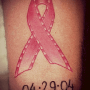 #breastcancerawareness  #pinkribbon for my mom with the day she was diagnosed