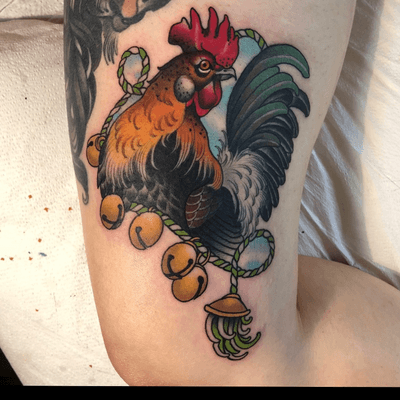 Fun rooster from today! Thanks Dana!