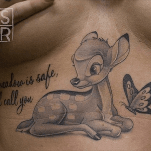 Bambi tattoo #Bambi #disney 