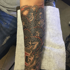Side of my upper arm sleeve
