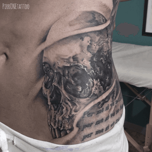 #skull #ink #tattoos #tattoo #tattooed #tatting #realistictattoo #blackandgreytattoo  #pirr #sicily 