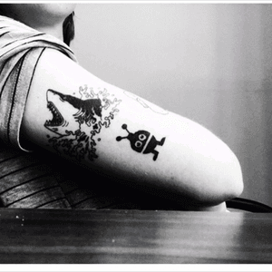 Tattoo #14 - part of #tattooroulette #alien 