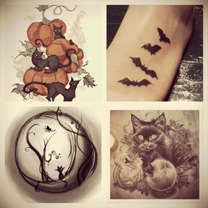 #megandreamtattoo This opportunity is incredible! As you can see I would love a Halloween type tattoo, I have given you some ideas, as I would love some of your creativity in there Megan.  