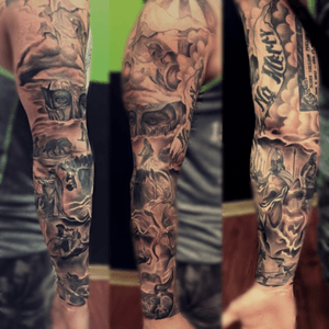 #tattoodo #tattooartist #tattoo #spartantattoo #GreekTattoos #greekmythology #savagetattoo #TattooSleeve #tattoosleeves 