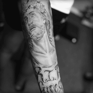 Jesus tattoo #rokmatic #jesus #jesustattoo #bnginksociety 