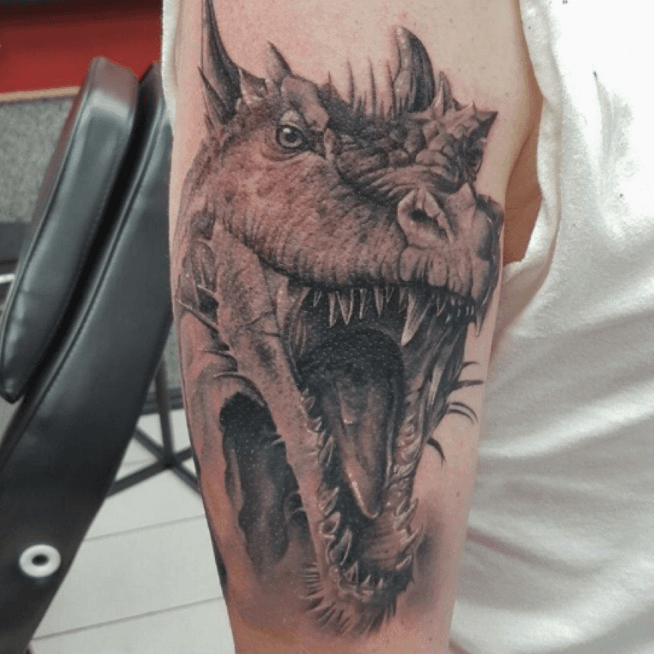 81 Ultimate Shoulder Dragon Tattoos That No One Can Resist  Psycho Tats