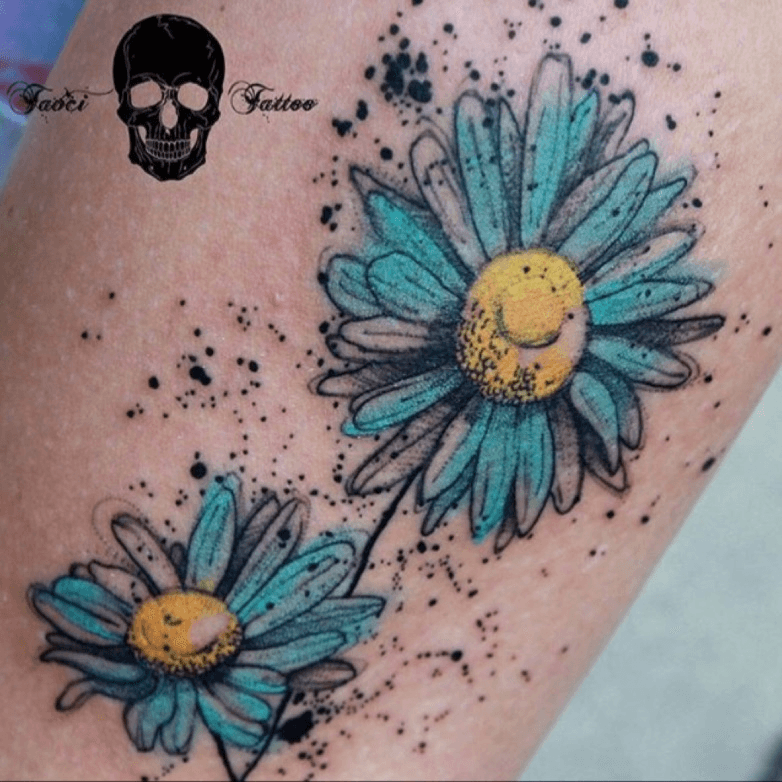 Daisy Tattoo Images  Designs