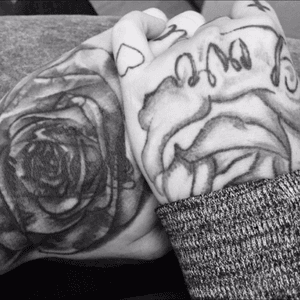 Mine and my girlfriends hands #tattoolove