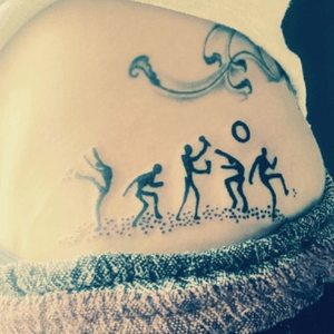 Your vibe attracts your tribe, and darling your tribe can save your vibe 😂 #tribe #tattoo #stickmen #dance through life, love and laugh! 