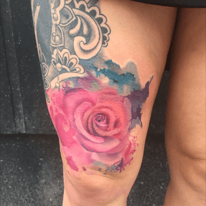 #RoseTattoos #tattoo #watercolor #watercolortattoo 
