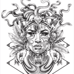 Its my dream to get a medusa tattoo on my chest one day and hopefully it would be by #meganmassacre !!! #megandreamtattoo 