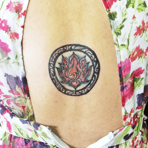 Tattoo artwork ive done wayback in singapore #mandalatattoo #ornaments #TattooGirl #lotustattoo #backtattoo #LuckyTattoos 