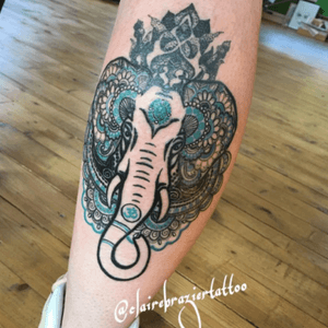 Completed this cool piece that I started at #tattoofreeze in Jan. Love it even more now!! Thanx @lucylou19880158 Hope to see you for the other leg 😜 #clairebraziertattoo #phoenixbodyart #bridgnorth #bragartist #tattooland #tattoosnob #uktattooartists #elephant #tattoo #calftattoo #uktta #bestofbritish #worldfamousink #hulk #inkjunkeyz #instadaily #igtattoos